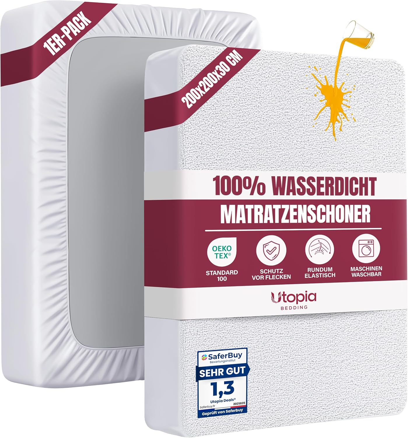 Utopia Bedding Matratzenschoner 60x120 cm